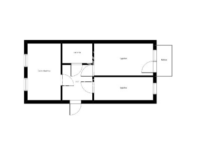 2-pokojowe mieszkanie z potencjałem 48,7 m² Łańcut