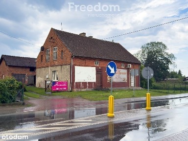 Dom z czerwonej cegły z 1938 r. Barczewko