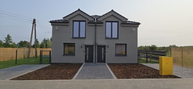 NOWY Dom jednorodzinny w zabudowie bliźniaczej - 110 m² POD KLUCZ