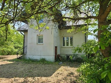 Dom 90m2, garaże, działka 1,22ha - Szczaworyż k.Buska-Zdroju