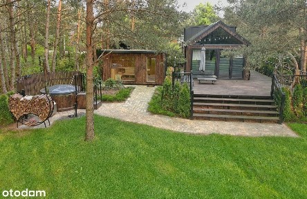 Piękny zakątek w Borach Tucholskich Okoniny blisko jeziora