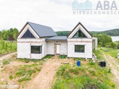 Wyjątkowy dom w stanie surowym zamkniętym - las, jezioro, cisza!