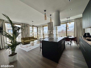 Penthouse/3 pokoje/widok na rzekę