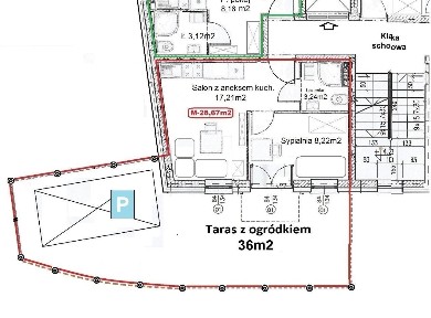 Pięknie położone 2-pok. 40,m2, Wadowice