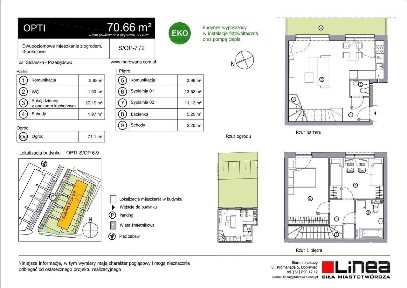 3-pokojowe mieszkanie 70m2 Bezpośrednio