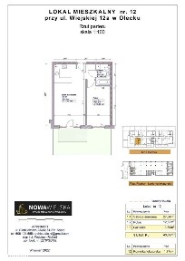 Nowa Wiejska! Parter! 2 pokoje 45,49 m2