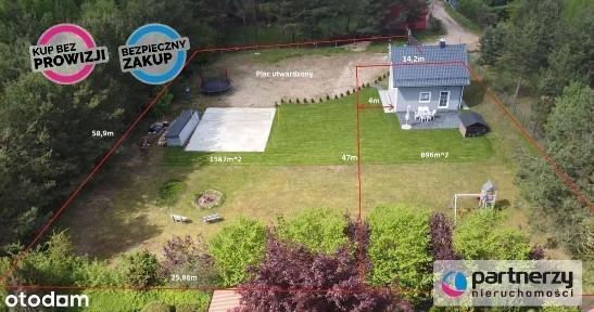 Ucieczka od zgiełku - dom w lesie 200 m do jeziora