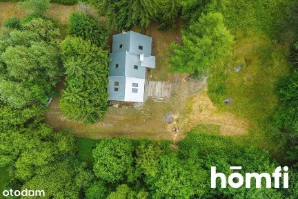 Zalesiona działka z domem - wróć do natury!