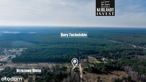 Dom w Borach Tucholskich pompa ciepła fotowoltaika