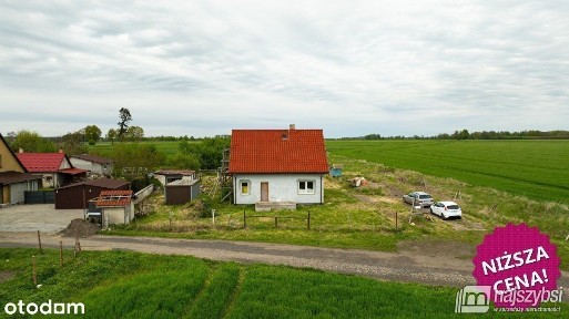 Czarnogłowy/Przybiernów-dom stan surowy zamknięty