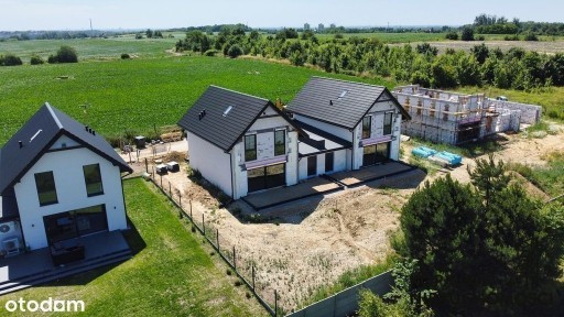Bliźniak na działce 500 m2 - stan deweloperski