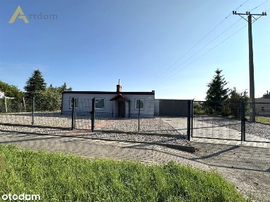 Plac magazynowy 540 m2, działka 1575 m2, pawilon