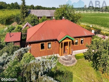 Dom z klimatem, duża działka - Myśliborskie Holendry, gm. Golina