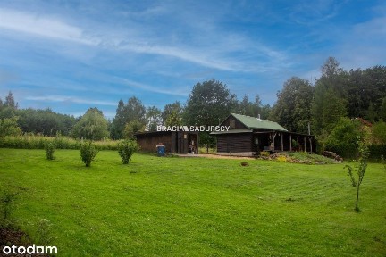 Chronów, gm. Bochnia. Klimatyczny dom z bali