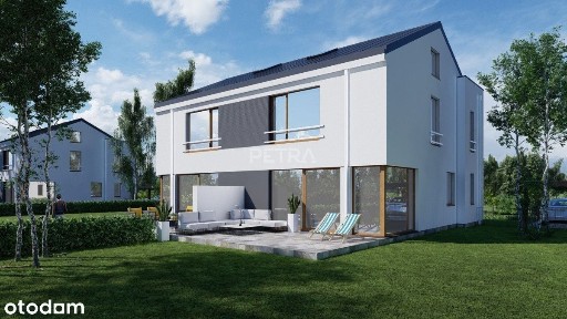 Blliźniak blisko Leszna, 5 pokoi, działka 785 m2