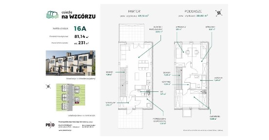 Osiedle na Wzgórzu | dom 4-pok. | 23A