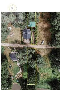 Całoroczny dom z bala z działka z linią brzegową