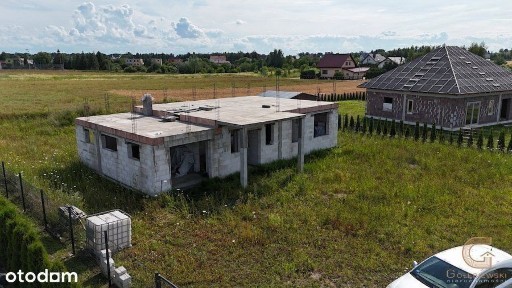 Dom jednorodzinny w stanie surowym otwartym - Lask