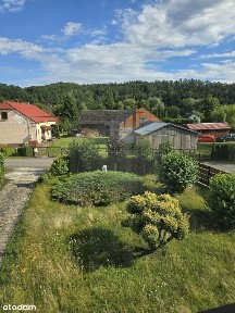 dom z dużą działką