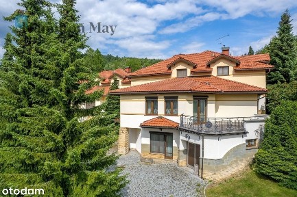 Willa na pięknej działce w centrum Krynicy-Zdrój
