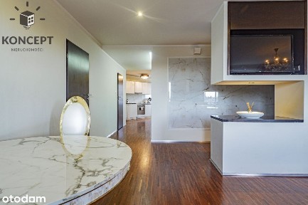 Przestronne mieszkanie z wyjątkwym widokiem na Hub