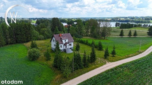 Dom zaledwie 250 m od jeziora