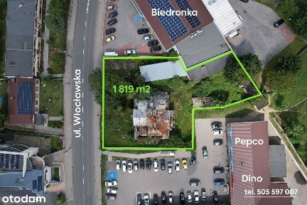 Nieruchomość inwestycyjna w centrum Lipna, dworek z 1921 r.