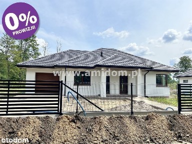 Komfortowy,parterowy dom położony na dużej działc