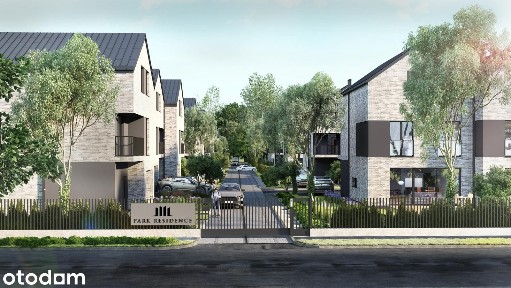 Nowoczesna willa miejska H4 wśród zieleni - 187m2 ogród 280 m2