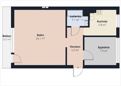 Mieszkanie na os. Emilii Plater 23