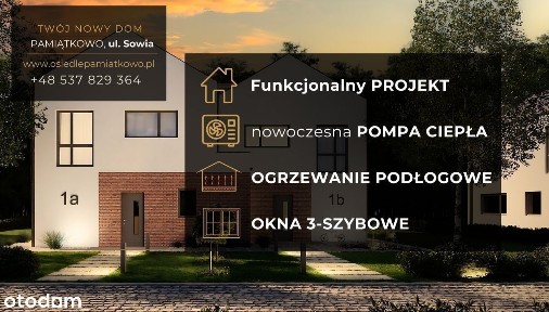 Domy w Pamiątkowie w nowej ofercie - poznaj szczegóły!