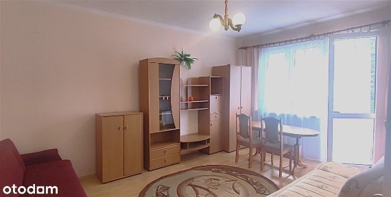 Jednopokojowe z balkonem na pierwszym piętrze.