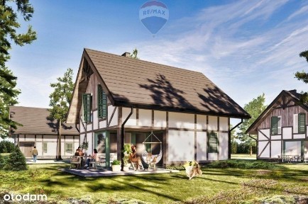 Dom całoroczny z działką nad jeziorem