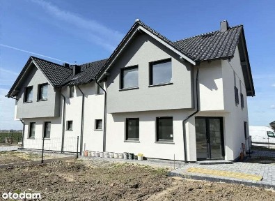 Domy w zabudowie bliźniaczej + duże działki