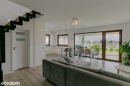 Dom nad jeziorem - prywatna plaża pomost - Spalona