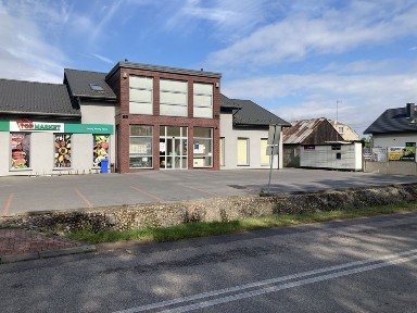 Budynek handlowo-Usługowy z częścią mieszkalna