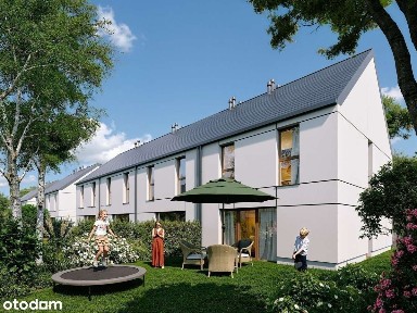 Szeregówki pod Wrocławiem.