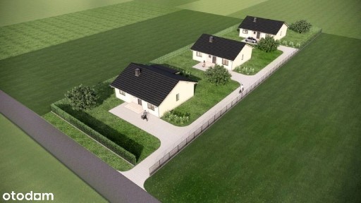 Nowe domy w Wieprzu przy Spacerowej