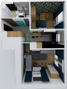 Mieszkanie NOWE, standard/PREMIUM dla 2/3 studentów