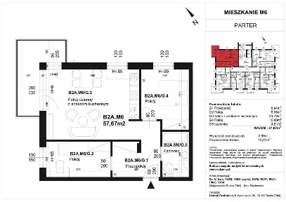 MIESZKANIE NA SPRZEDAŻ ul. Siesławska w Busku-Zdroju B2A M06 57,67 M2
