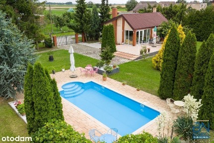 Las | Basen | Domek | Ustronie, gm. Borek Wlkp.