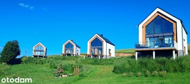 Wyjątkowy Dom na WZGÓRZU Mazury z widokiem na jezioro i pomostem