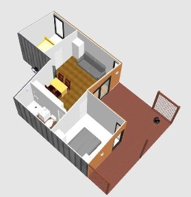 Dom Letniskowy Modułowy - L oraz Z