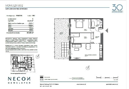 Na sprzedaż 3-pokojowe mieszkanie z ogródkiem
