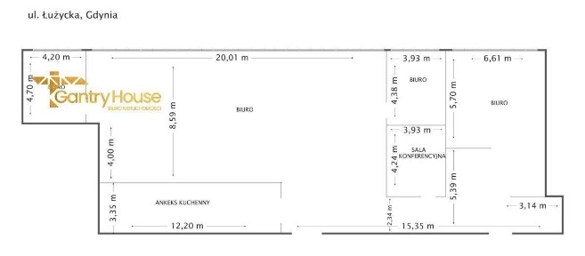 ul. Łużycka, Mały Kack, Gdynia, pomorskie