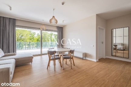 Mieszkanie z tarasem z widokiem na jezioro