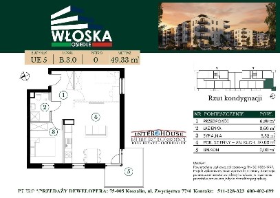 Mieszkanie 2 pokojowe II piętrze z windą.