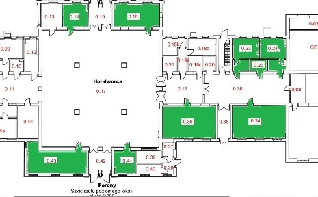 Lokal handlowo-usługowy o pow. 50,11 m2 w budynku dworca w Zbąszyniu