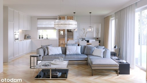 przestronny apartament z ogrodem, dom pod miastem