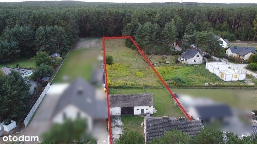 Trzy działki budowlane z Mpzp - 32,64 ara - dom